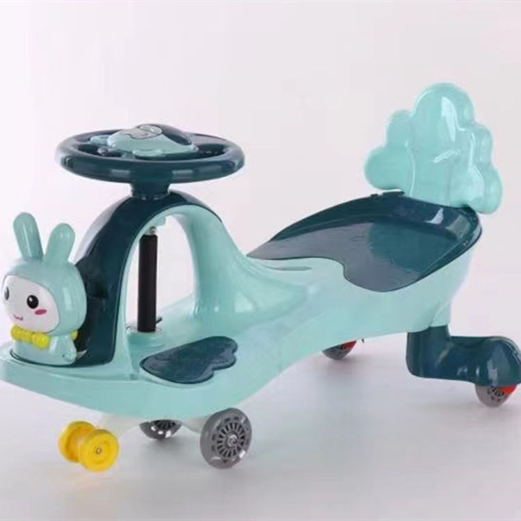 Wiggle Car Ride on Toy, Gears or Pedals Twist Outdoor Ride Ons for Kids 3 Years Blk-693