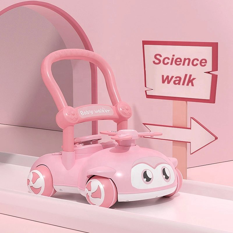 Baoli Driving Music Activity Walker Balance Training Toy Baby Walking Car
