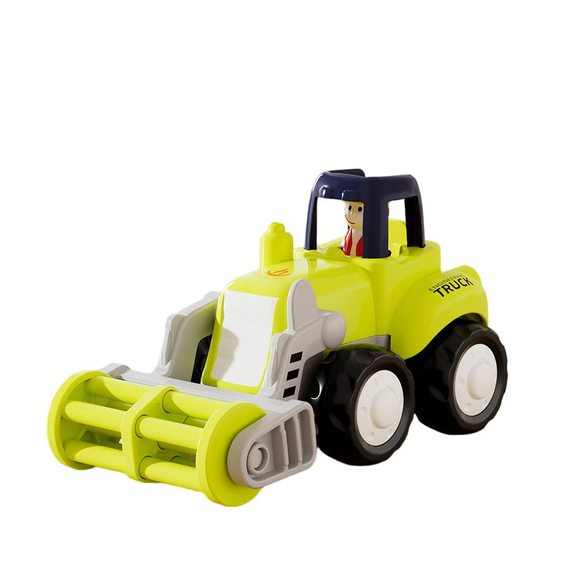 Inertia Cartoon Toy Car for Toddlers Push and Go Vehicle for Kids