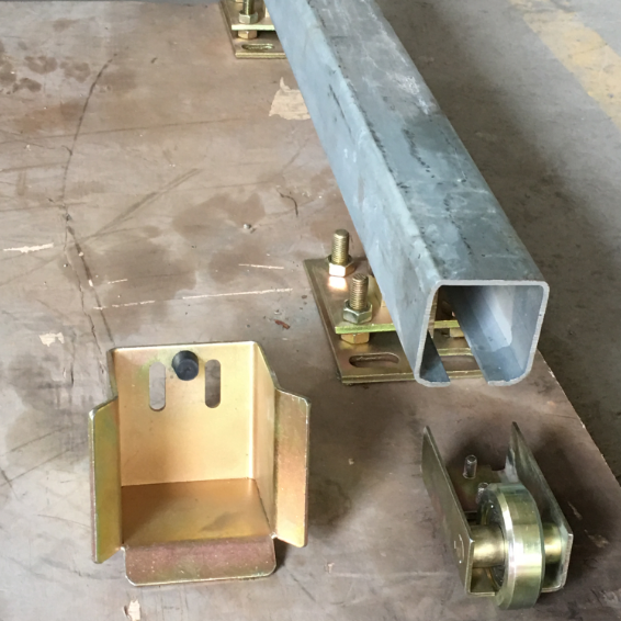 Trolley Wheel Track Detail