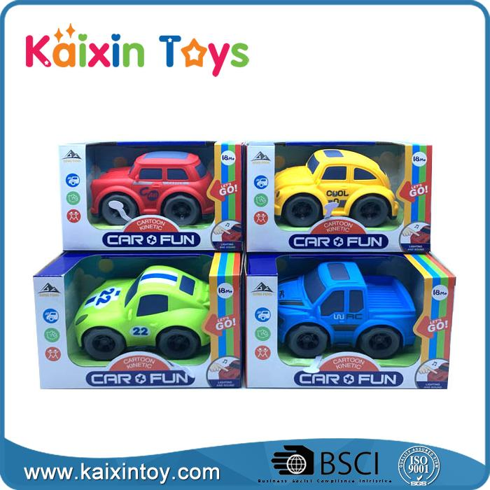 Mini Baby Cartoon Inertia Child Push and Go Vehicle Non-Battery Kids Toys Friction Cars for Preschool Toddler (10445736)