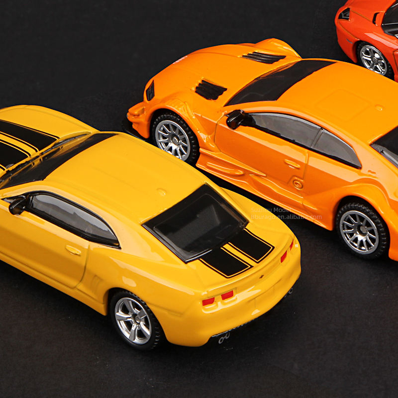 CCA 1/64 Modelcar Gtr Camaro Mustang Aventador Land Cruiser Prado Ford Alloy Car Model Diecast Vehicle Pocket Car Toy CCA