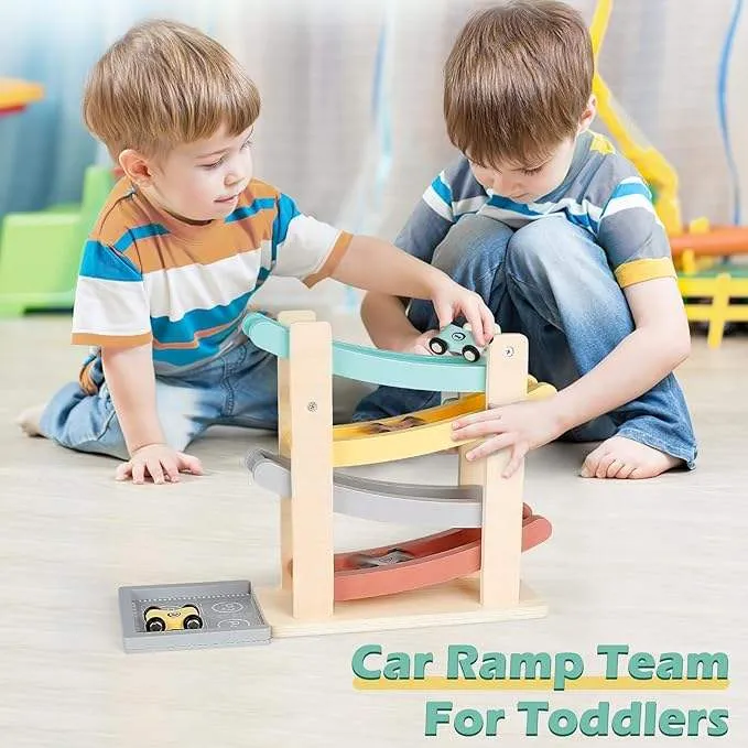 Wooden Toy Cars Set