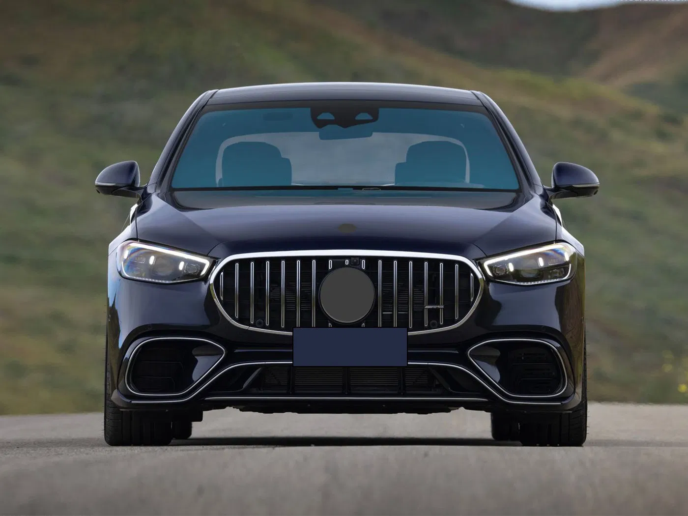 Body Kit for Mercedes S Class W223 2021-Change to S63 Amg Model Facelift Car Bumpers Grille