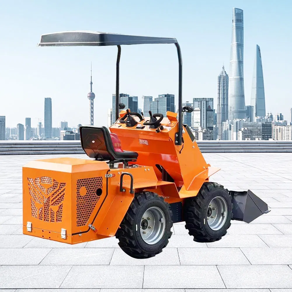 Hot Sale Various Fields Use Diesel Gasoline Engine Wheel Track Skid Steer