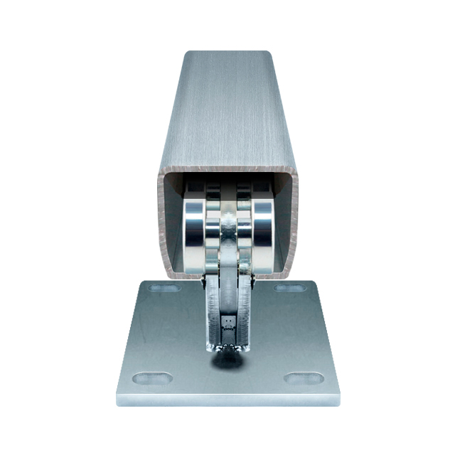 Basic Galvanized Steel Sliding System for Hanger Wheels Track