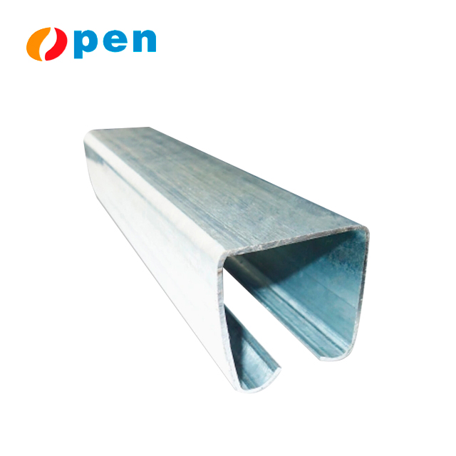 Aluminium Hanging Double Roller Track Sliding Door Wheel Railing