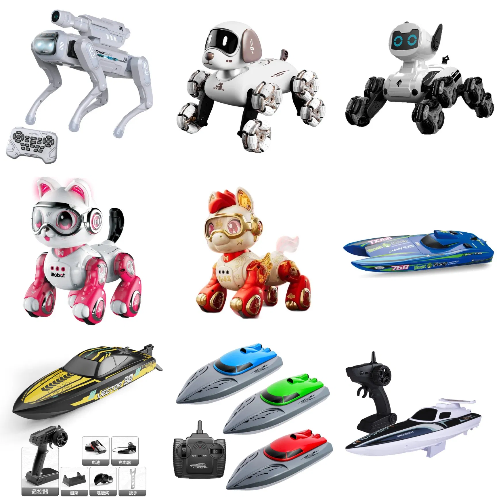 OEM/ODM Remote Control Toy Manufacturer RC Cars Drones RC Boats RC Dog Toys Wholesale Prices