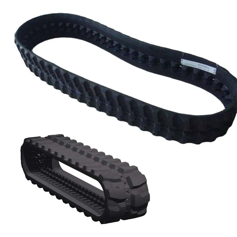 Track 400X72.5X74 End Caps Bumper Takeuchi Tb020 280 Robot Tracks Driving Wheel China for Jeeps Lawn Motor Rubber
