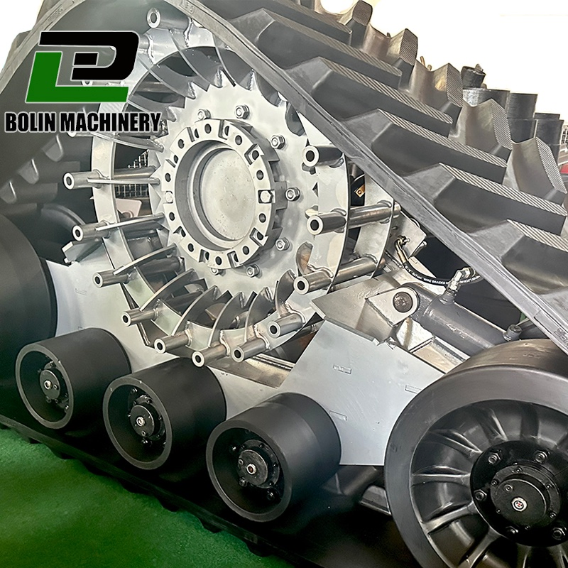Hot Sale Undercarriage Tracked Wheel Track Assembly for Versatile Rt520 Combine Harvester
