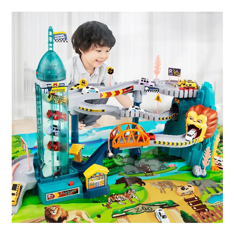 Adventure Rail Car Track Toy Electric RC Track Racing Slot Toy