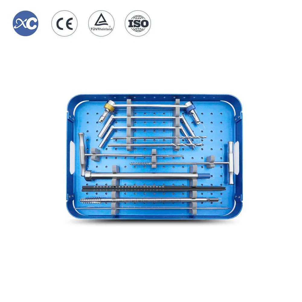 Orthopedic Trauma Surgery Dhs &amp; Dcs Plate Instrument Set