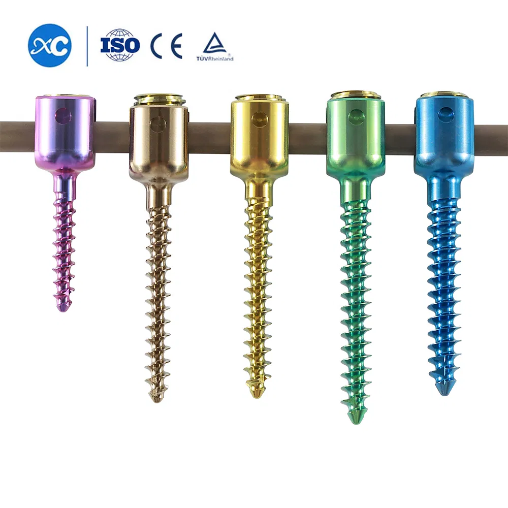 High Quality Orthopedic 6.0mm Pedicle Screw System Spine Implant
