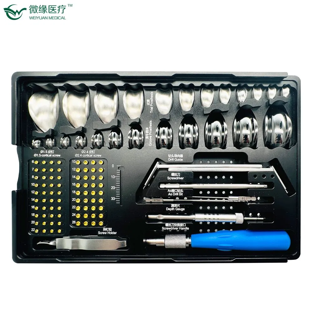 Hot Sale Patellar Groove Replacement Implant &amp; Instruments Set for Dog Veterinary Orthopedic Surgery