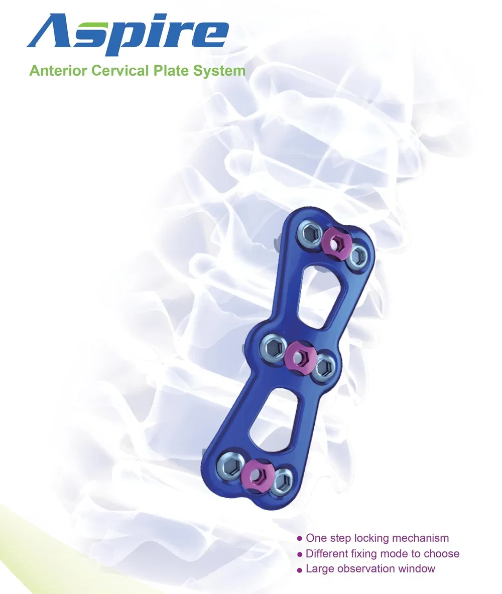 Spine Fixation Anterior Cervical Plate System 1