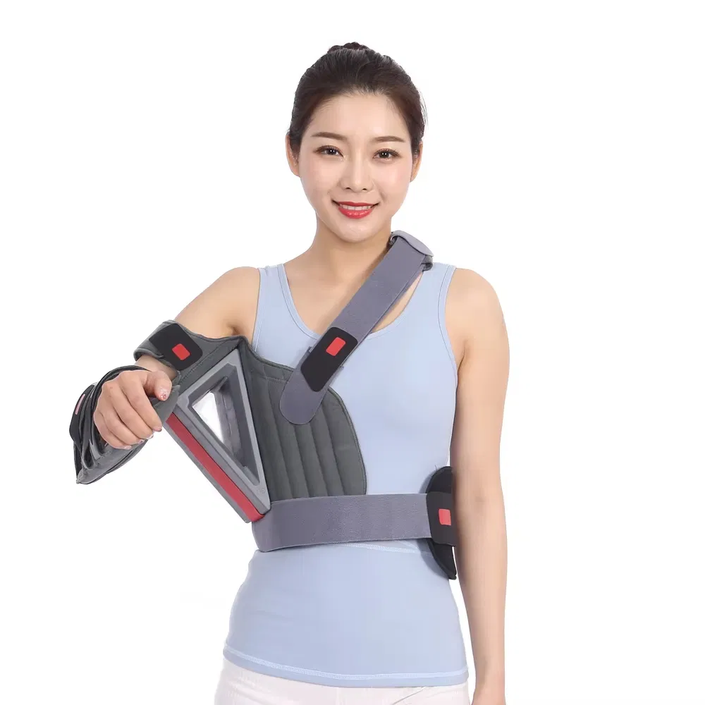 Adjustable Adult Shoulder Abduction Orthosis Arm Sling for Shoulder Tear and Dislocation Rehabilitation Equipment