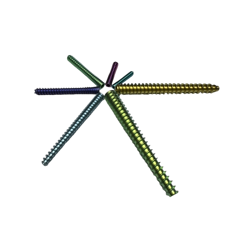 Medical Titanium Compression Surgery Cannulated Headless Screw