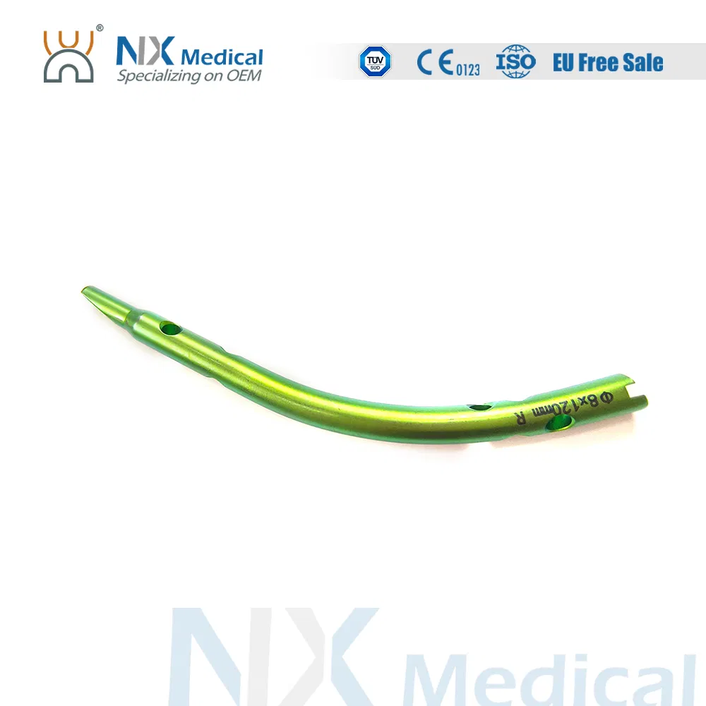 China Factory Nx Medical Orthopedic Trauma Implant Titanium Retrograde Tibial Intramedullary Nail