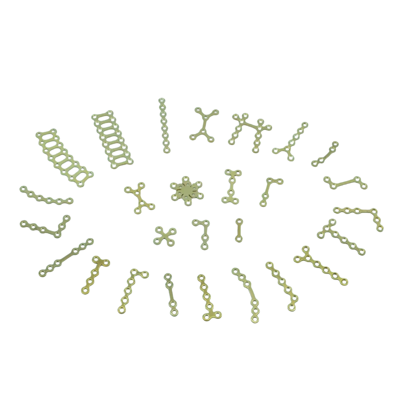 Titanium Maxillofacial Mini Plate Surgical Orthopedic Implant