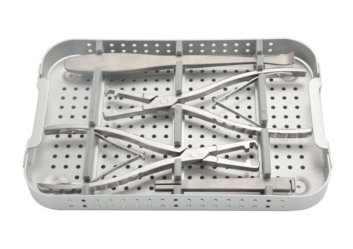 Medical Equipment Reconstruction Costa Plate Instrument Set Surgical Instruments