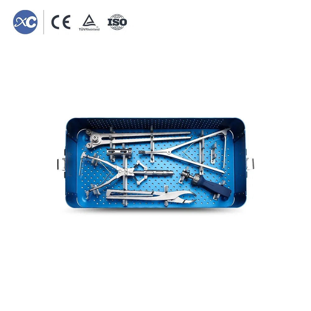 Orthopedic Surgical Instrument Spinal Fixation System 6.0 mm Pedicle Screw Instruments Set