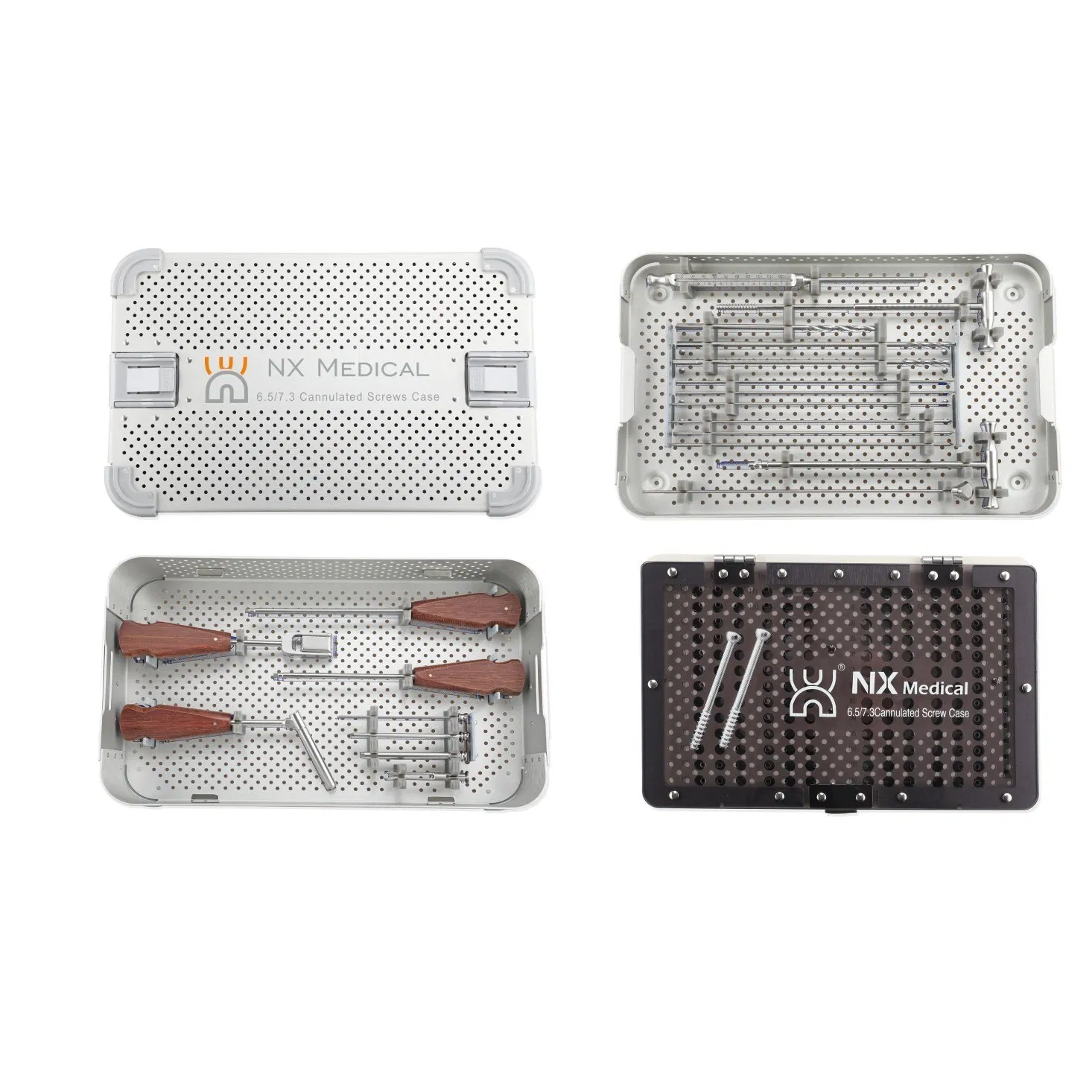 Surgical Orthopedic Cannulated Screw Instrument Set for Trauma