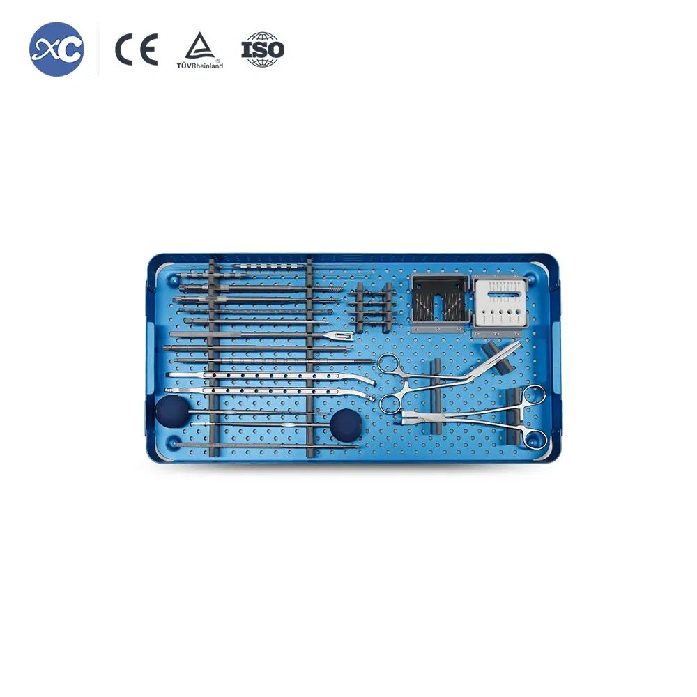 Orthopedic Spine Fixation Surgery Posterior 5.5mm Spinal Pedicle Screw Instrument Set