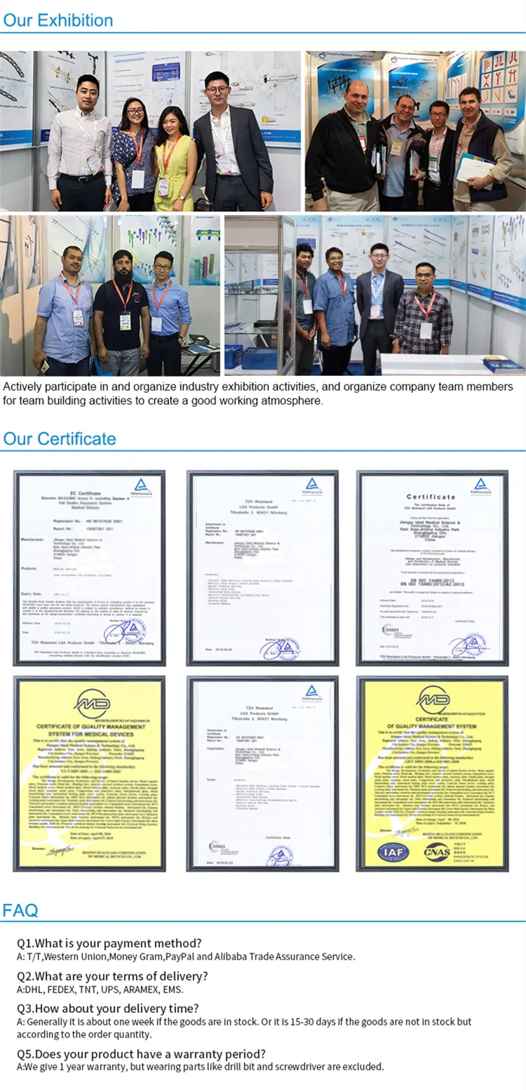 Technical Specifications Chart