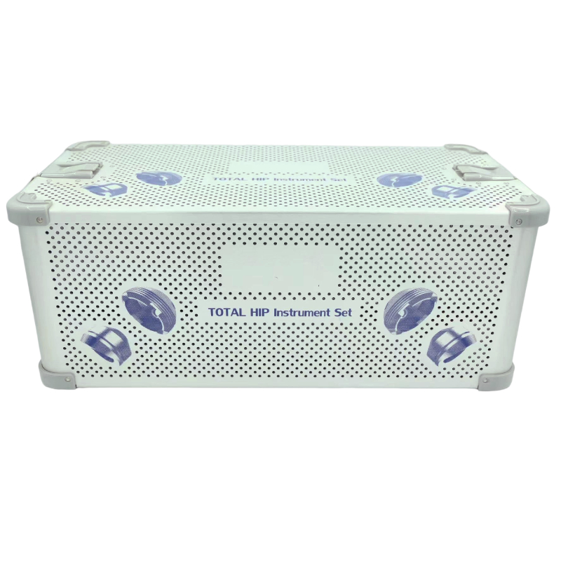 Orthopedic Surgical Instruments Box Implant Medical Cortical Cancellous Screw Aluminum Sterilization Container Box