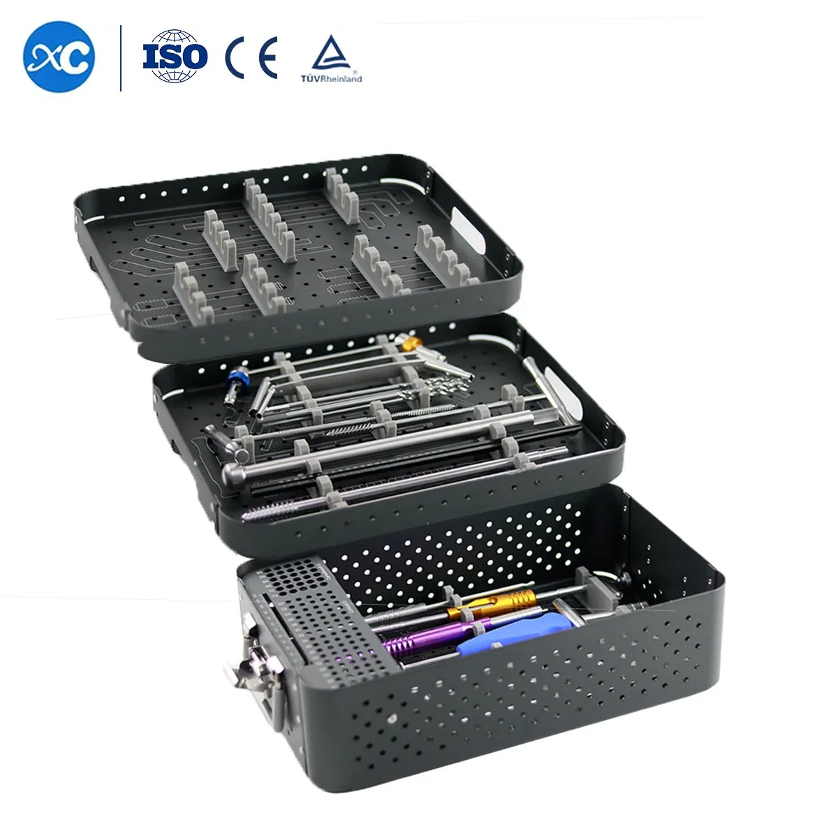 Orthopedic Trauma Surgery Dhs &amp; Dcs Plate Instrument Set