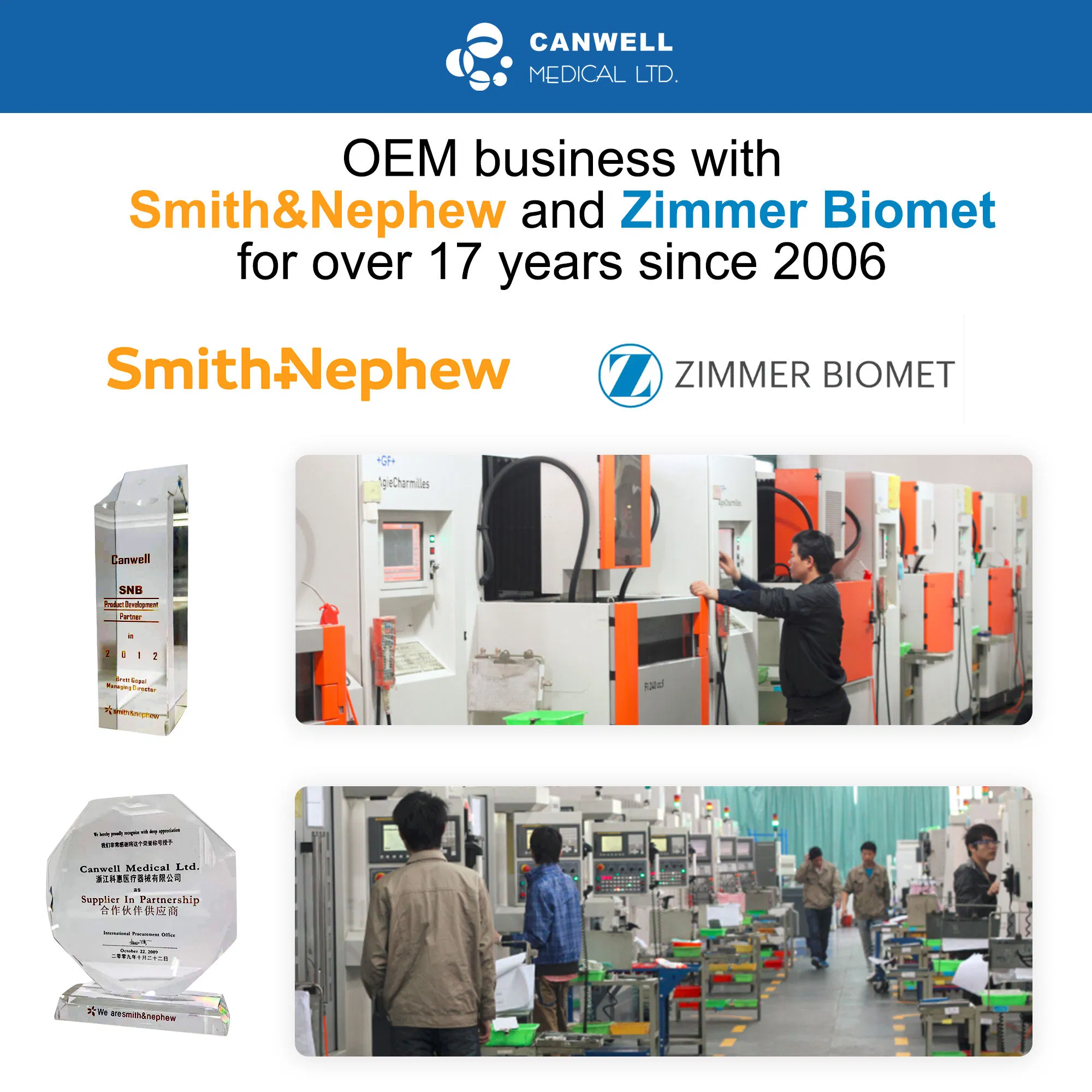 Canwell 3.0, 3.5, 4.0 Titanium Cannulated Headless Compression Screw Herbert Screw for Orthopedic Implant Trauma Screw