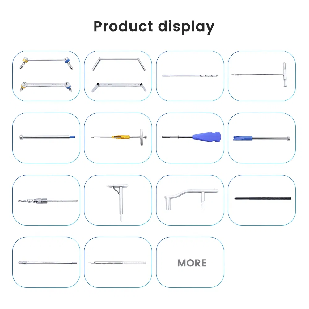 Orthopedic Trauma Surgery Dhs &amp; Dcs Plate Instrument Set