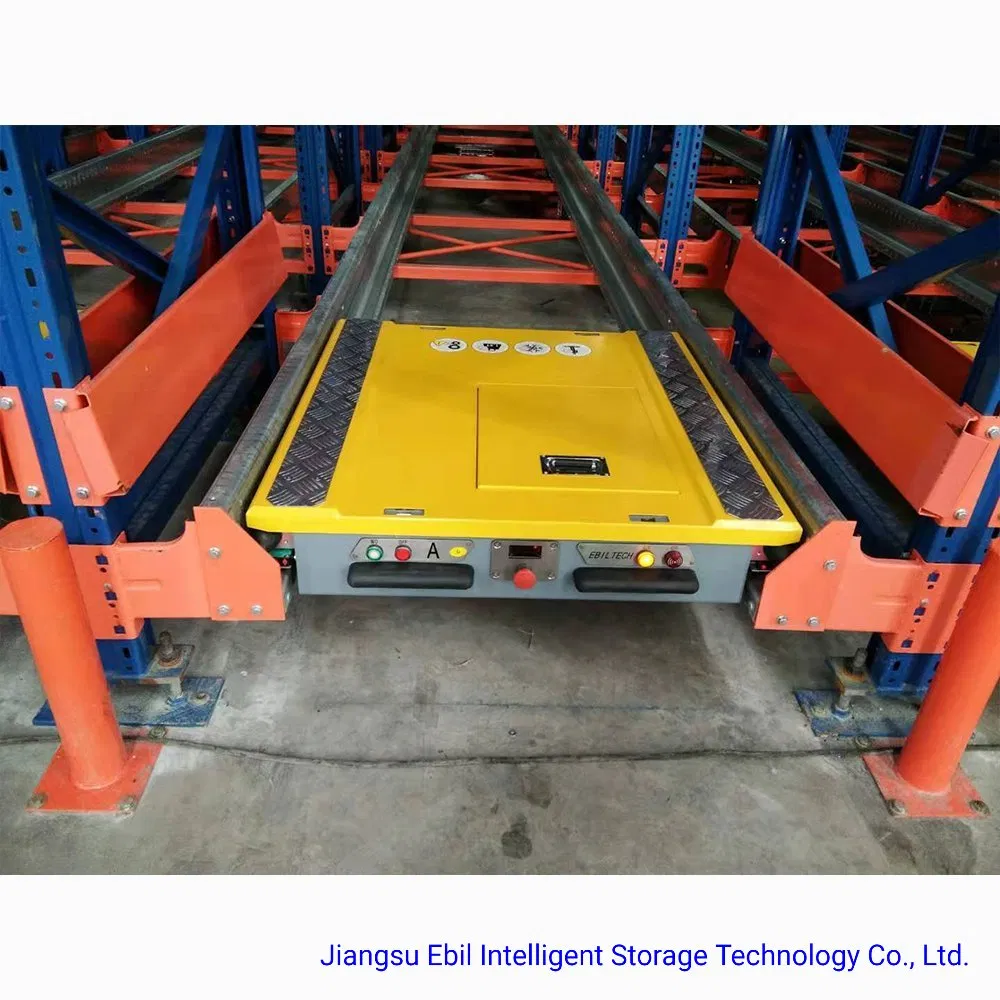 Automatic Storage System Radio Shuttle Rack System Electric Control Pallet Shuttle Racking Systems