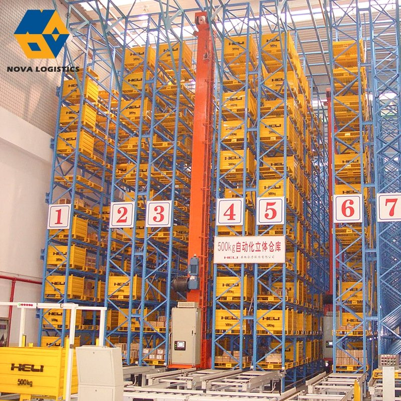 Asrs Automated Warehouse Storage Rack System Removable Racking System