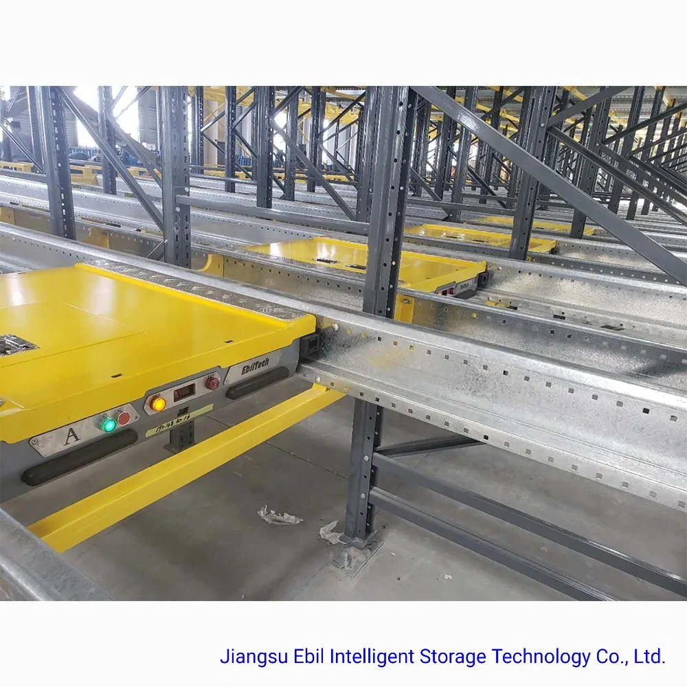 Automatic Storage System Radio Shuttle Rack System Electric Control Pallet Shuttle Racking Systems