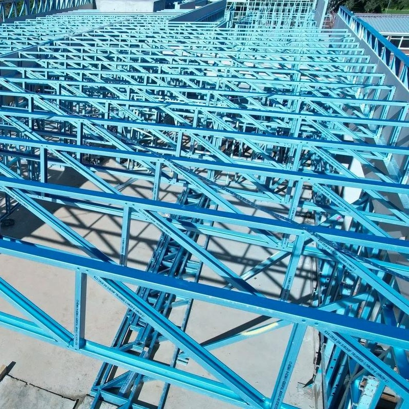 Hot Rolled Prefabricated Steel Structure Warehouse Industrial Fire Safety Structural Compliance Prefab/Prefabricated Metal Construction Steel Structure Storage