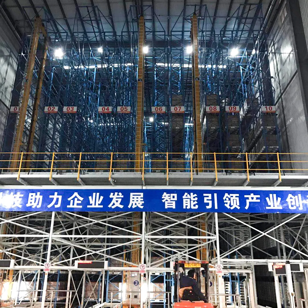 Automated Warehouse Storage System Stacker Cranefor Automated Industrial Warehouse Applications