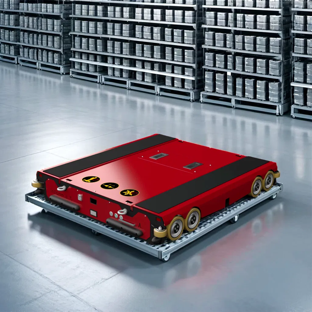 Automatic High Density Pallet Radio Shuttle Racking System for Industrial Warehouse Storage