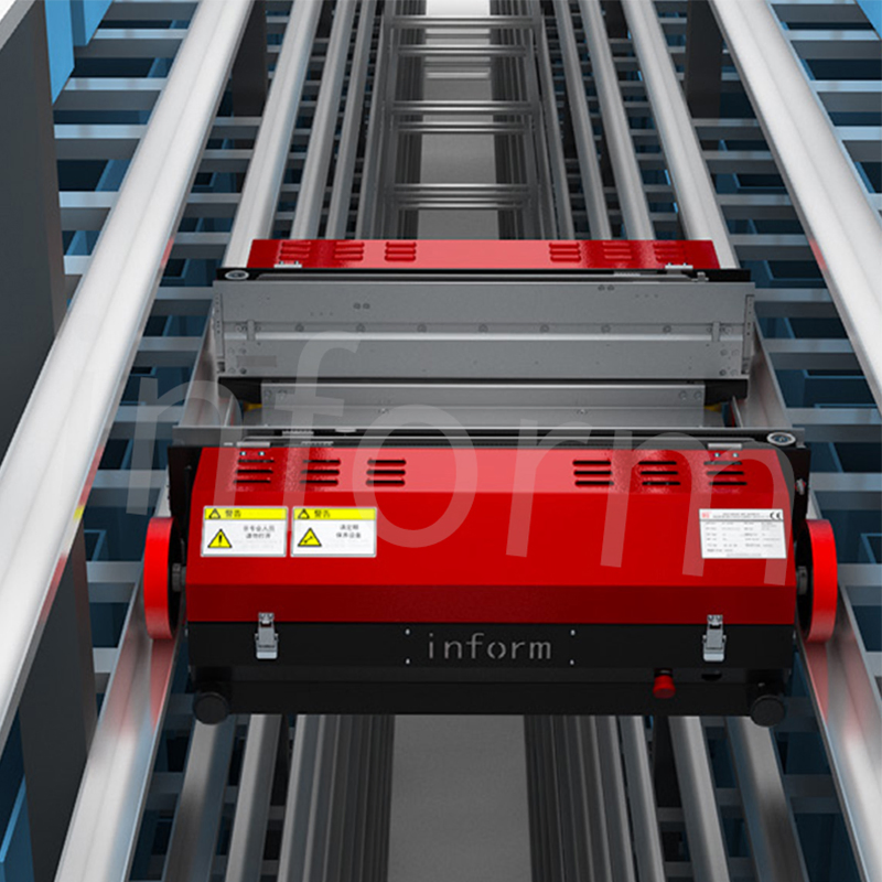 Automatic High Density Pallet Radio Shuttle Racking System for Industrial Warehouse Storage