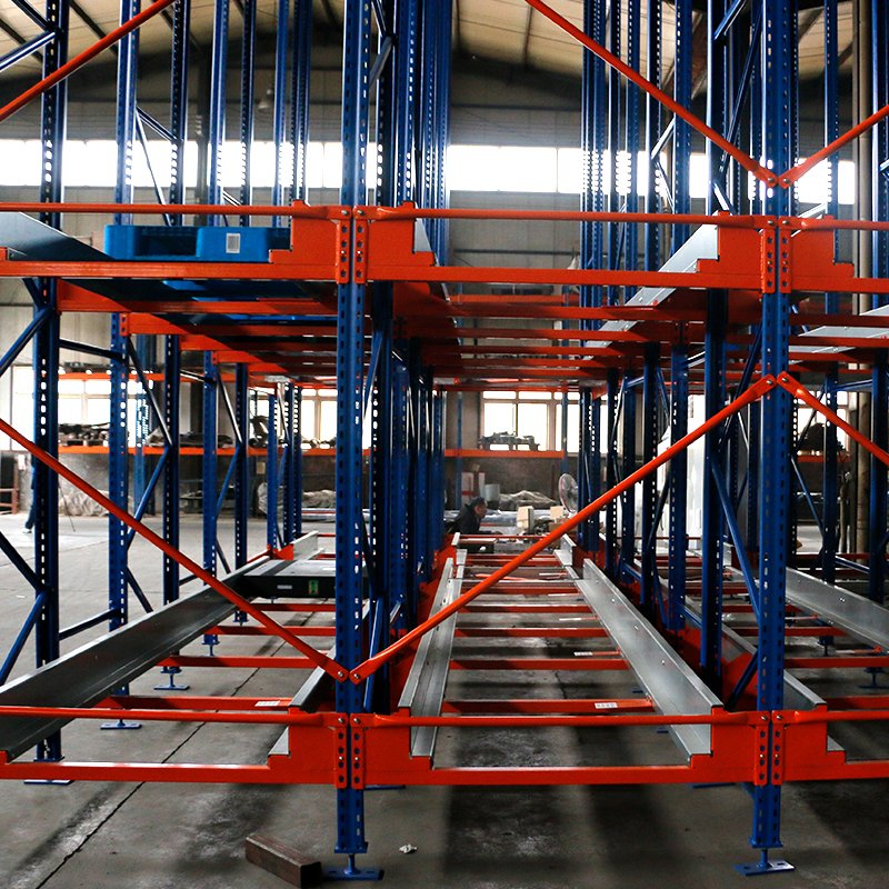 2024 Automated Warehouse Storage Radio Shuttle Pallet Racking System for High Density Warehouse