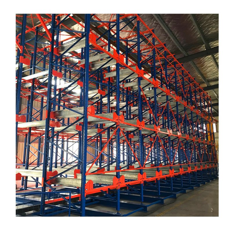Fast Stock Picking Radio Shuttle Cart Warehouse Automated Storage Pallet Shuttle System OEM