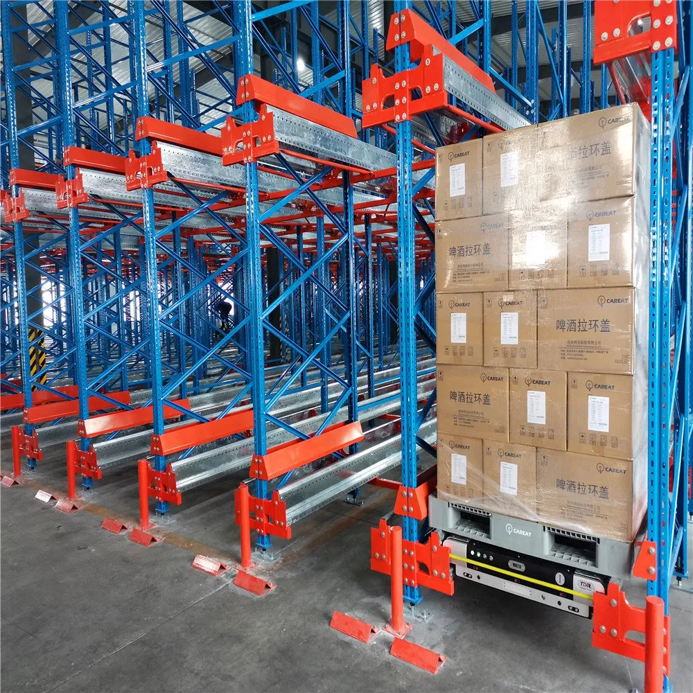 Warehouse Radio Shuttle Rack System Shuttle Pallet Racking Shuttle Rack Systems