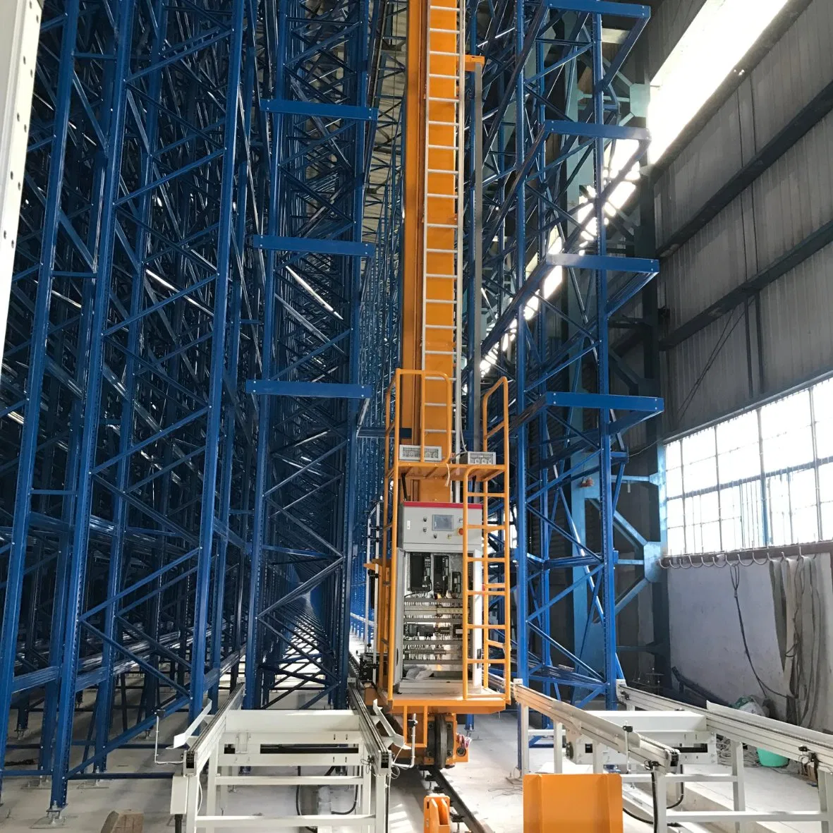 Professional Manufacture Automated Warehouse Stacker Crane Narrow Aisles Storage Crane System