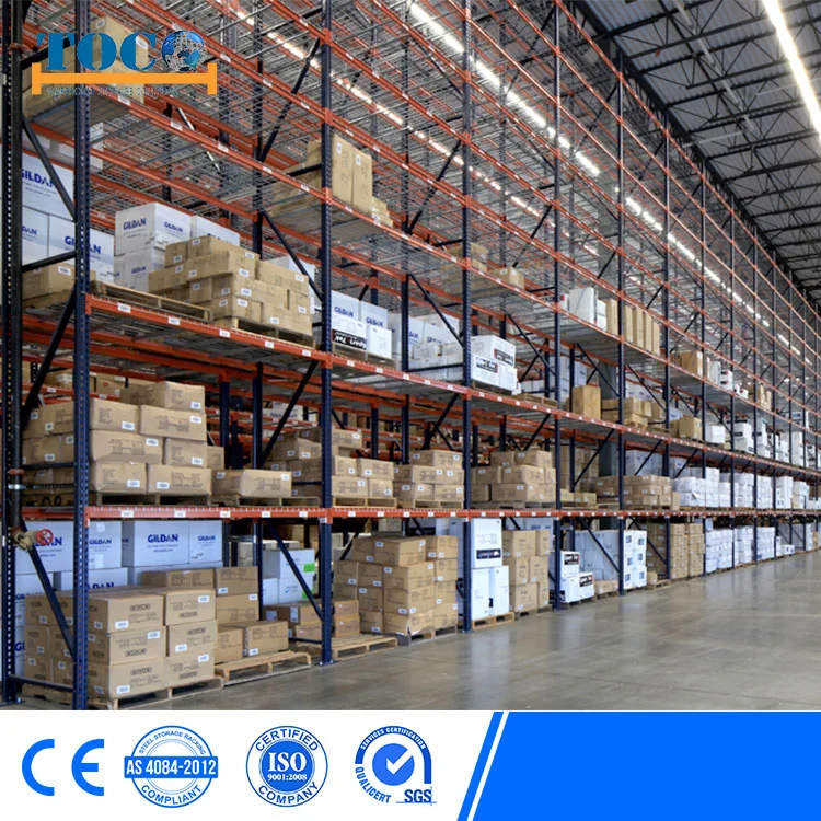 Cold Storage Warehouse Radio Shuttle Pallet Racking System