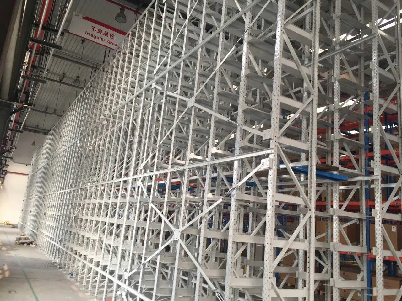High Efficiency Automated Pallet Storage and Retrieval System