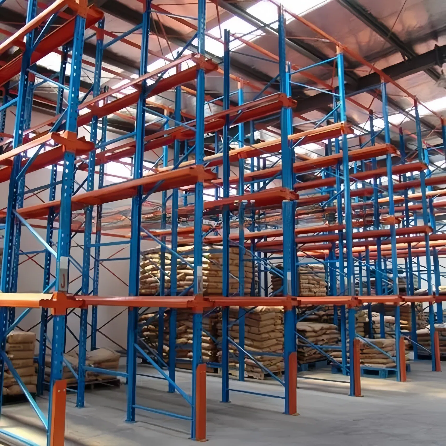High Density Drive in Rack System for Warehouse Storage Solution