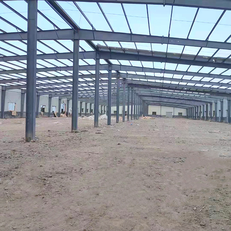 Hot Rolled Prefabricated Steel Structure Warehouse Industrial Fire Safety Structural Compliance Prefab/Prefabricated Metal Construction Steel Structure Storage