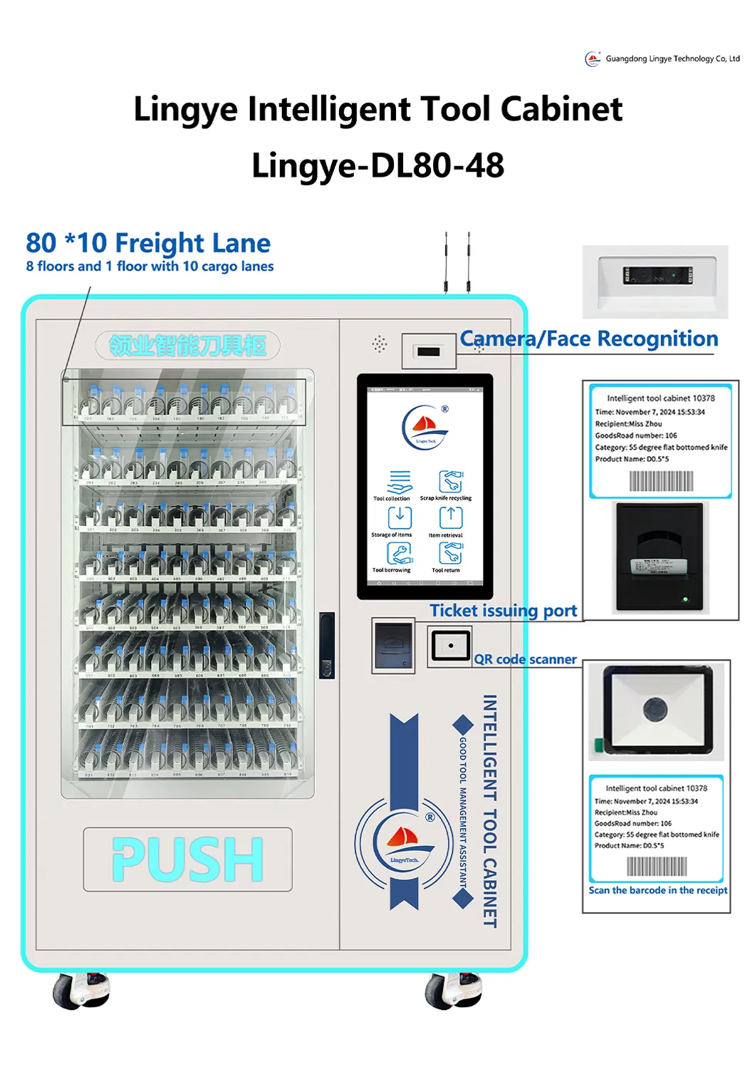 Automated Storage Tool Cabinet