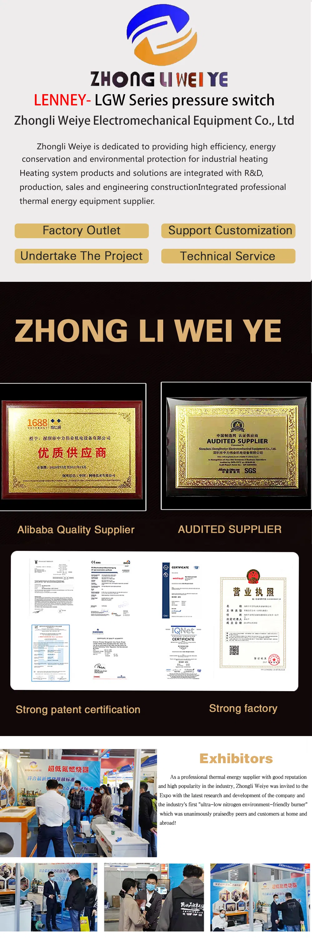 Lenney Lgw150A2 Pressure Switch 6