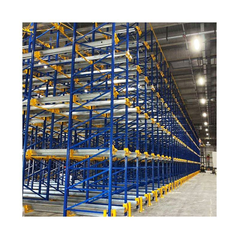 Fast Stock Picking Asrs Radio Shuttle Racking System with 4 Way Shuttle